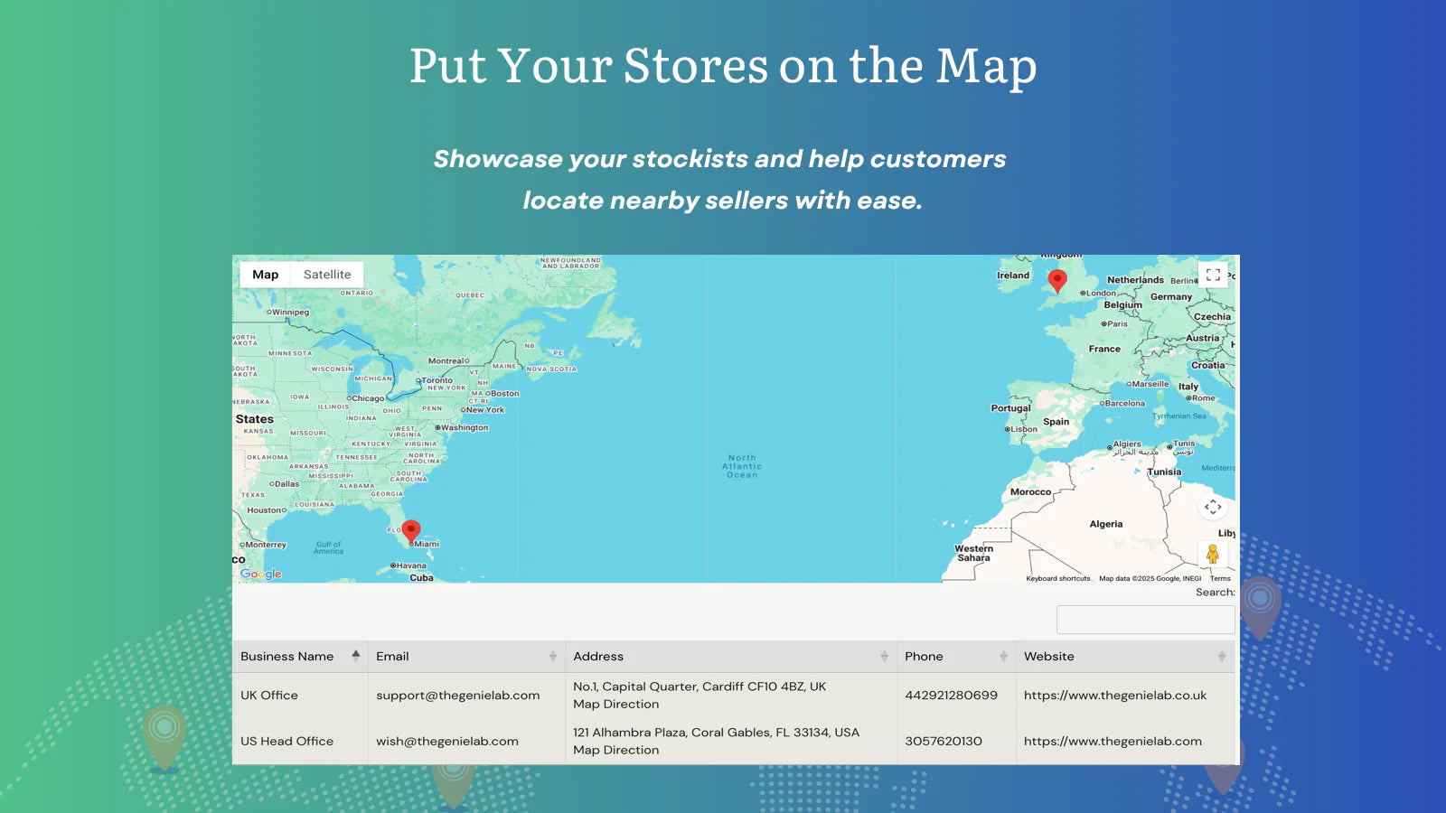 Put Your Stores on the Map