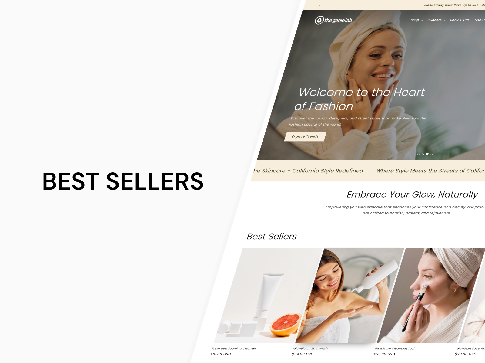 Best Selling California Skin Care Theme For B2B and D2C Online Stores
